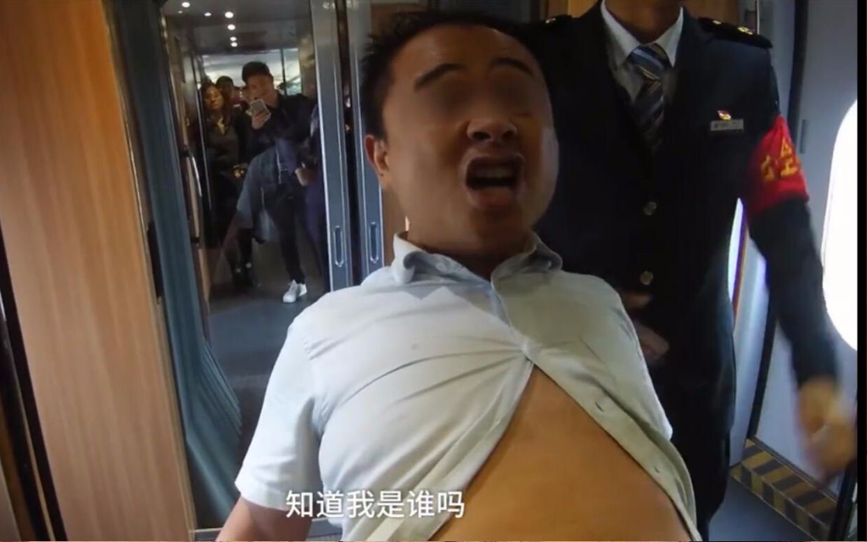 鬼畜素材】男子炒股失败，高铁上发疯怒吼一定重来（更多鬼畜素材详见 