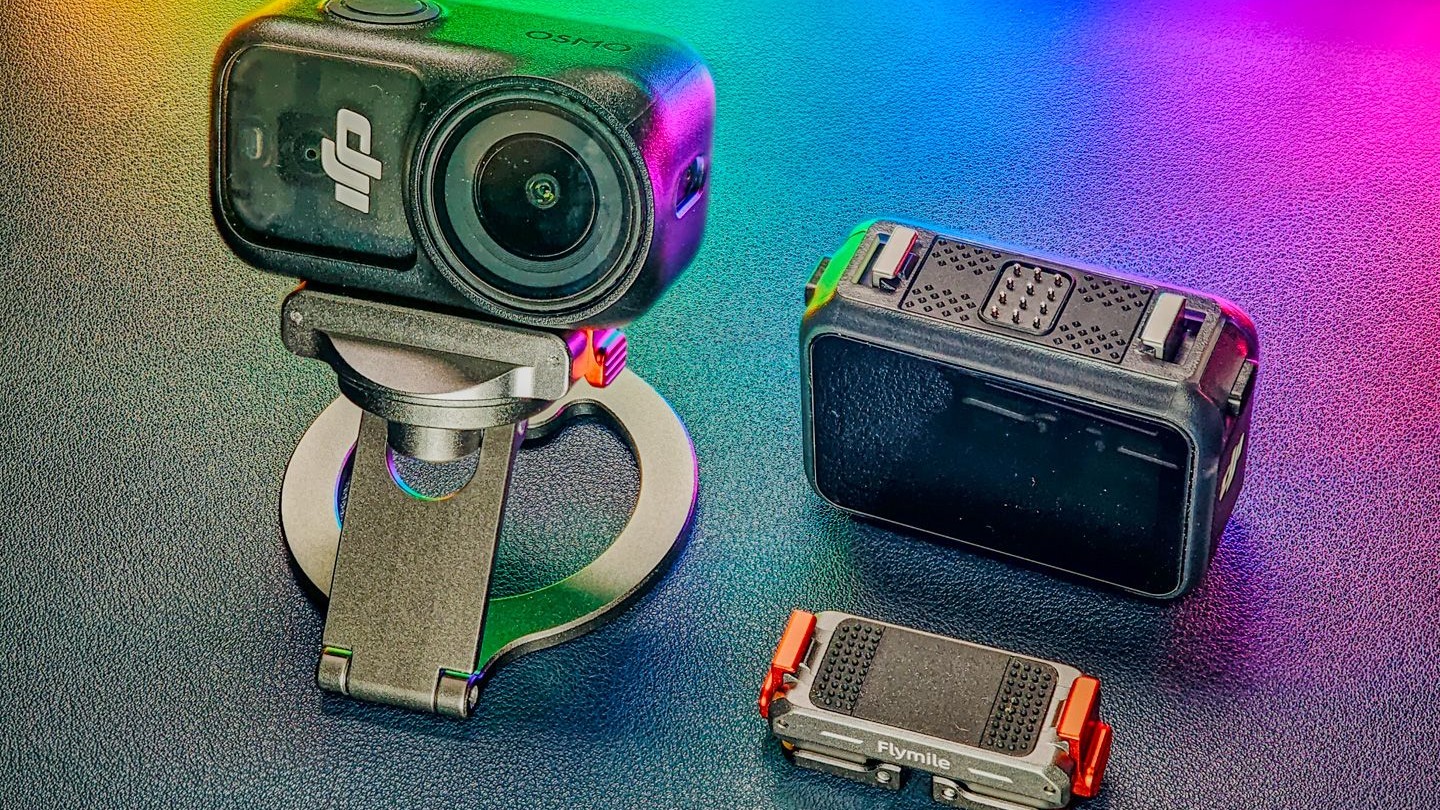 Flymile OSMO360 NANO 磁吸快拆拍摄拓展底座设计分析