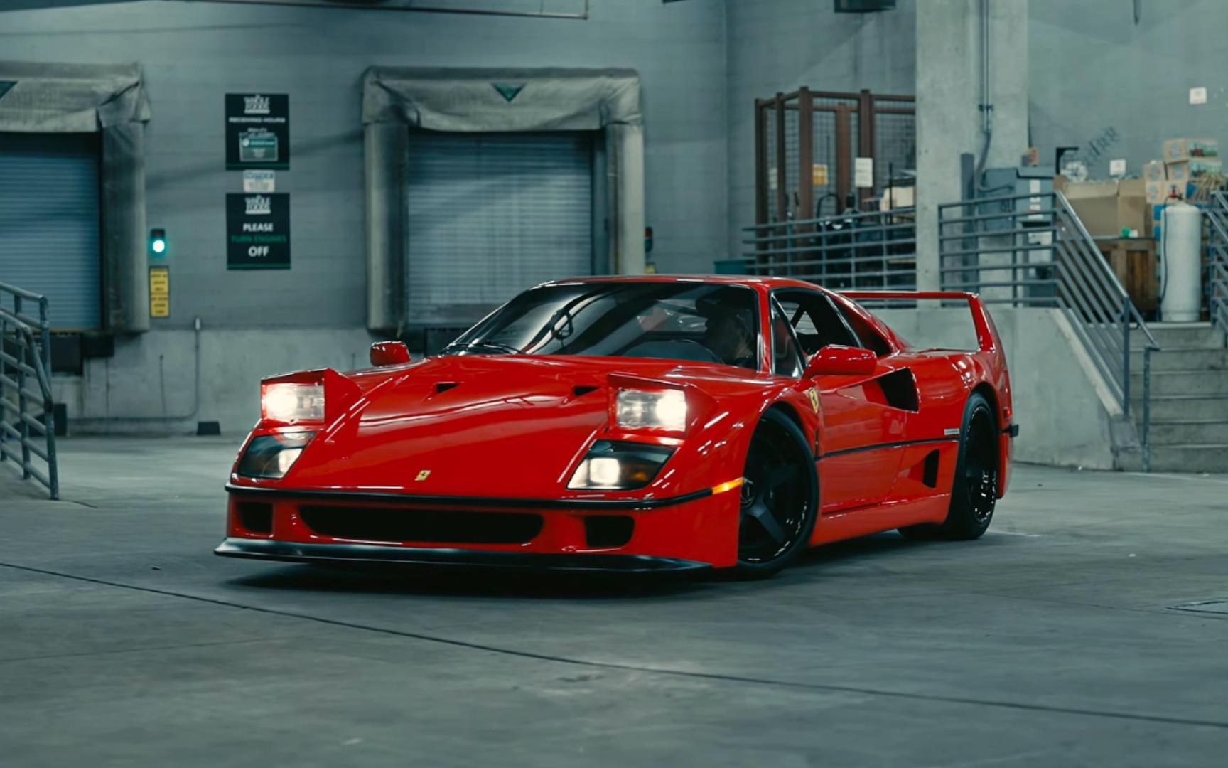 【4K】87年马王 - 法拉利 F40 V8声浪原声纯享