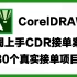 冷门但实用！30个最新CorelDRAW（cdr）练手习题项目！快速入门CDR软件操作，轻松去设计接单！CDR教程入门基
