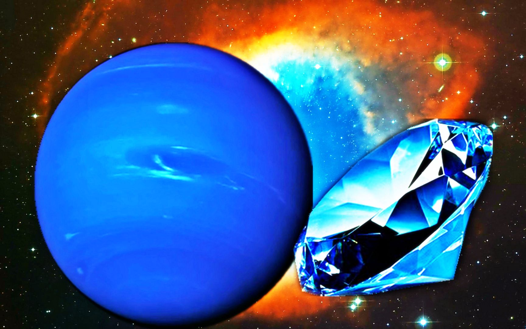 『宇宙视觉』海王星的秘密,其表面覆盖着钻石海,上面刮着太阳系内最强