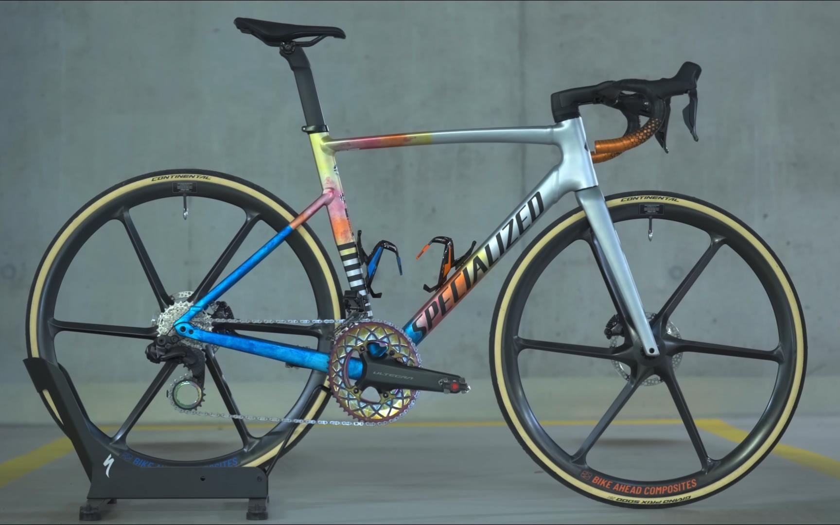 【梦幻装车】2022款闪电 ALLEZ SPRINT 水动力涂装铝合金公路车组装全过程记录