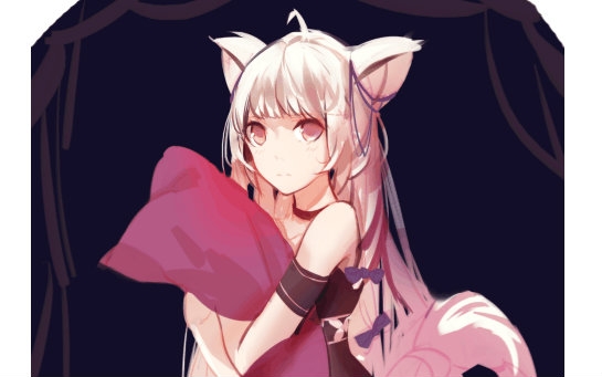 饭糕学院】猫耳少女_哔哩哔哩(゜-゜)つロ干杯