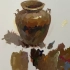 联考色彩静物—深色陶罐