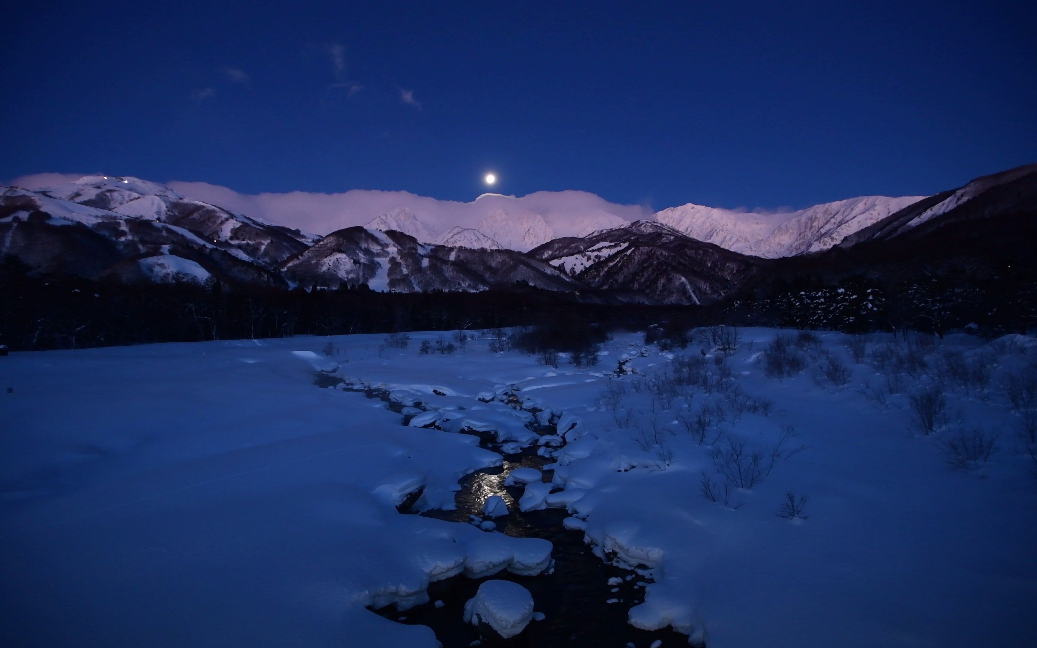 【4K超高清日本】第一视角 美丽而神秘的白马村雪山 (2022.1拍摄) 2022.12