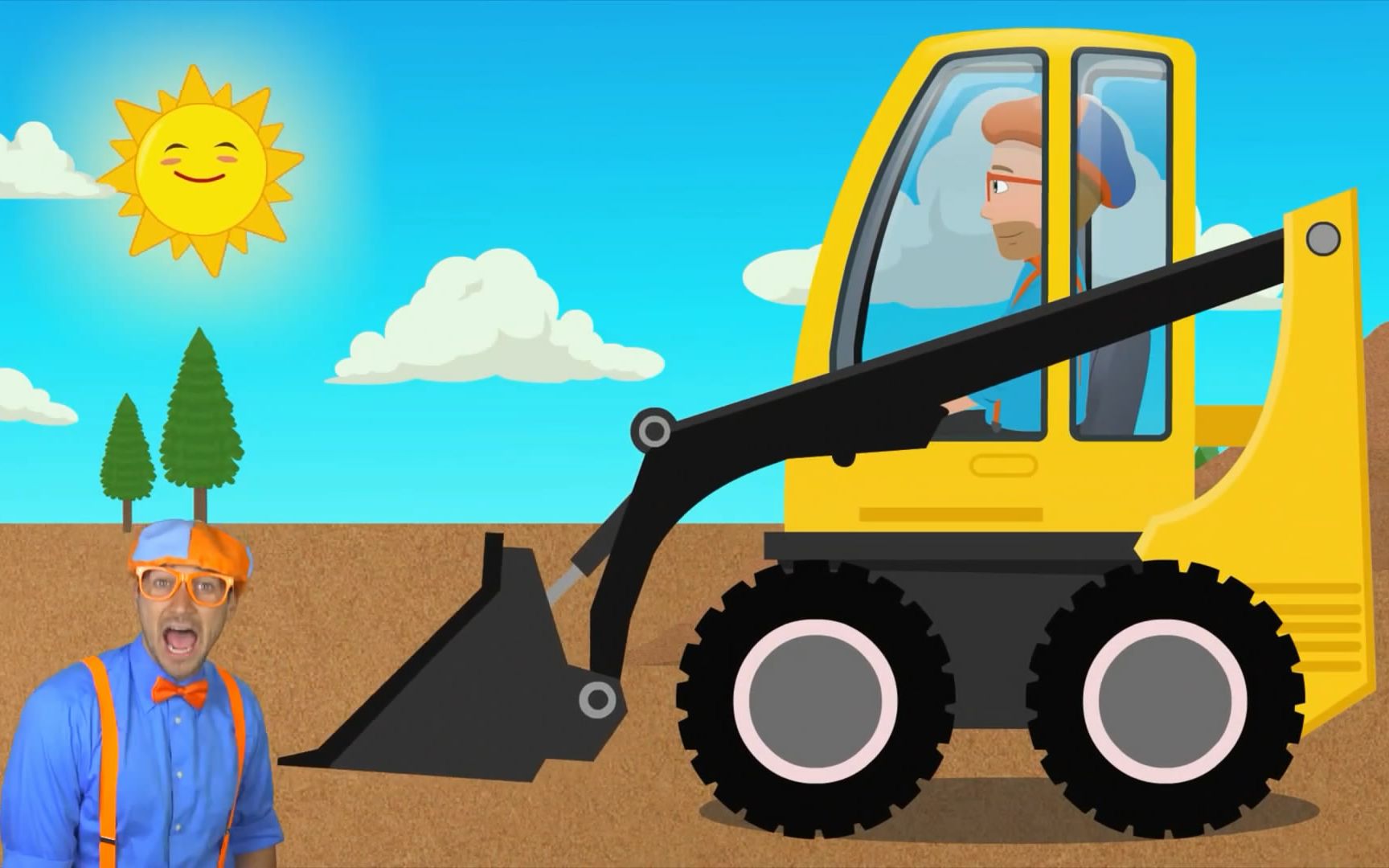 【Blippi儿歌】The Skid Steer song_哔哩哔哩 (゜゜)つロ 干杯bilibili