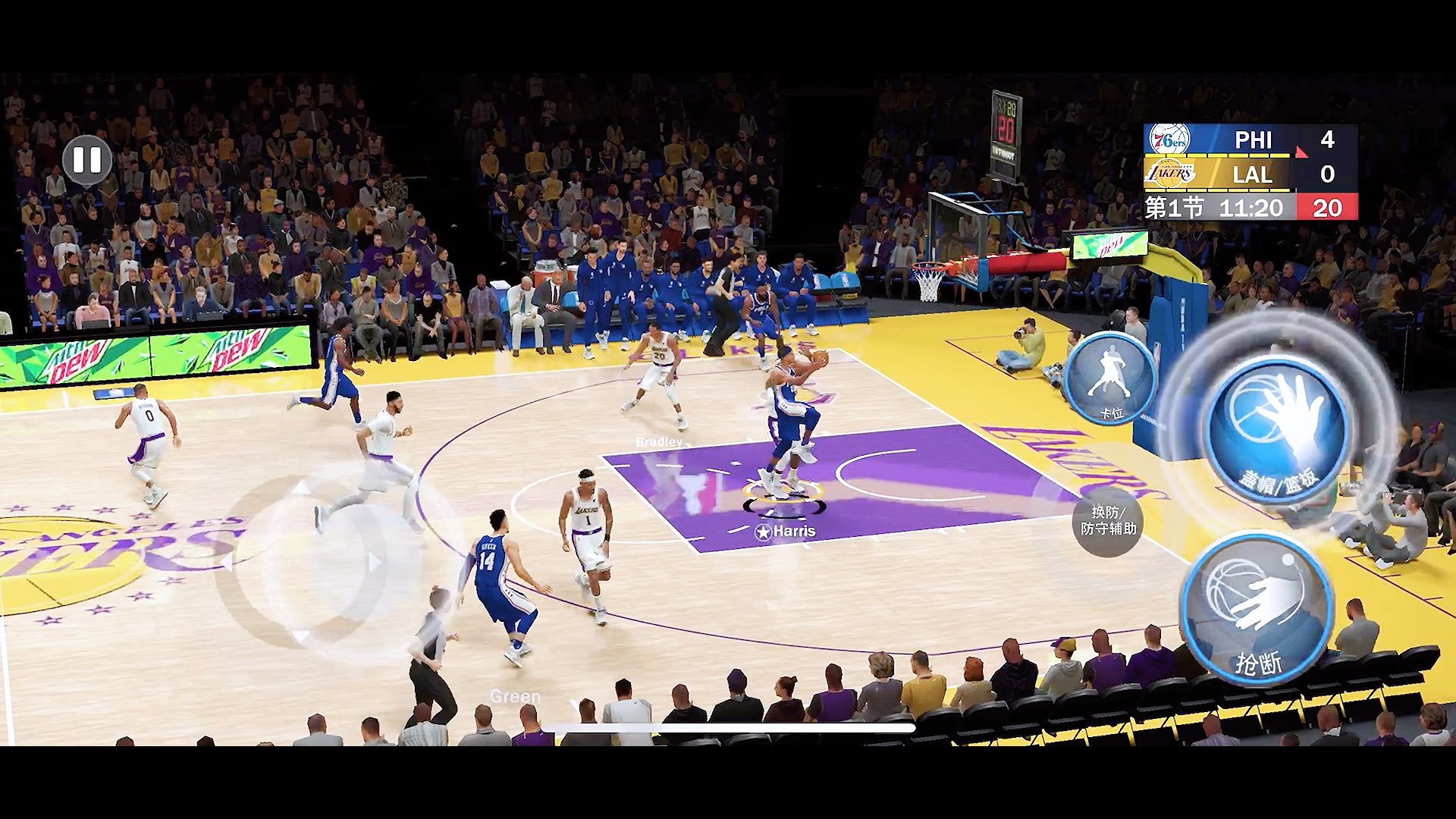 【nba2k22 手游】游戏全视角详细视频第一期,欢迎观看