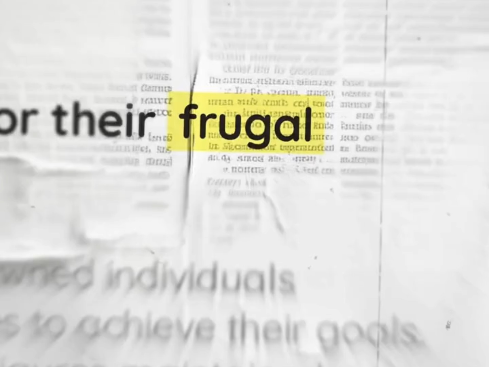 进来带你秒记frugal