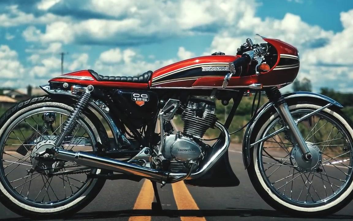 本田cg125改装cafe Racer风格复古摩托车by Fernando Casado 经典小排量改装 哔哩哔哩 つロ干杯 Bilibili