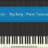【Synthesia油管| BIG BANG| G-Dragon】谎言｜花路｜Who You钢琴