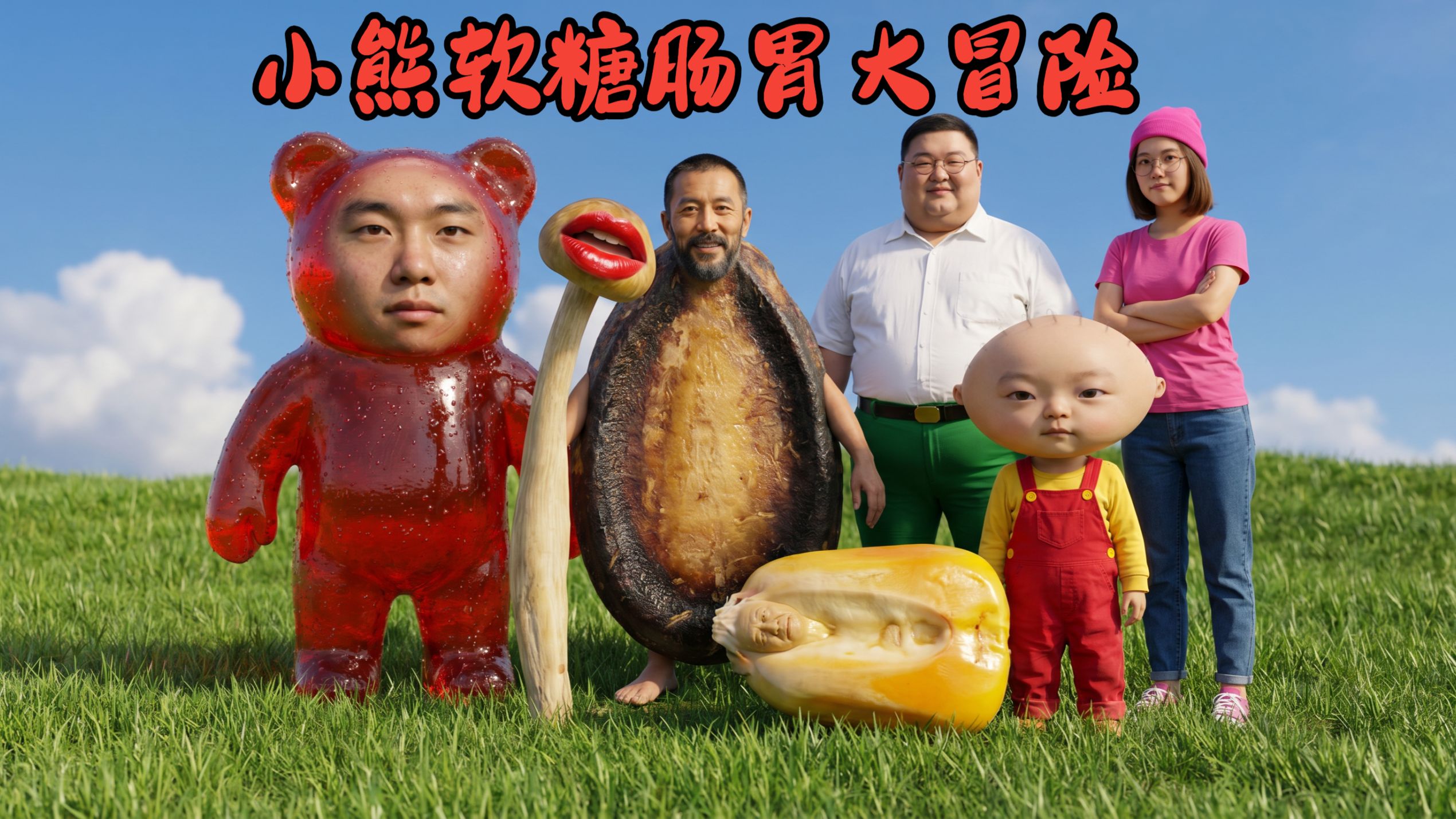 小熊软糖肠胃大冒险-AI