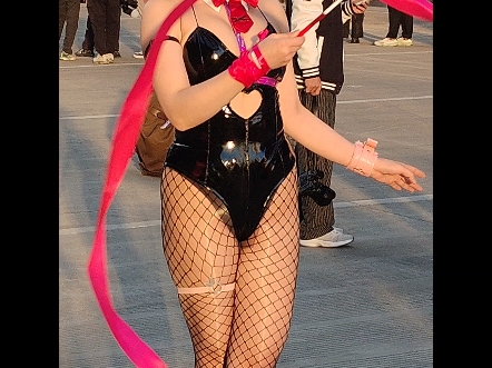 兔子洞初音未来兔女郎cos