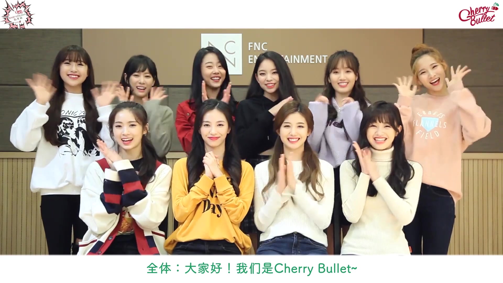 【Andromedae中字】181126 Cherry Bullet 微莱芜 CHANNEL OPEN!!哔哩哔哩 (゜゜)つロ 干杯~bilibili