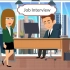 出国英语：job interview, 到一家公司面试，看看别人面试求职的情景。