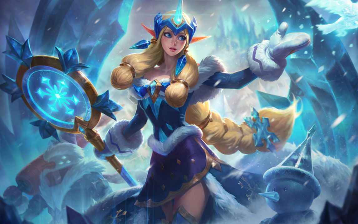 冰雪节奶妈\/剑圣\/老鼠\/蒙多皮肤特效预览_哔哩