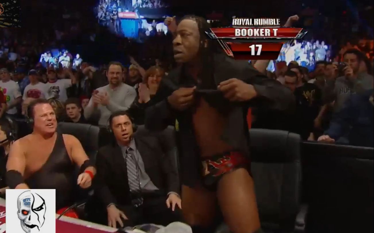 <摄魂>Booker T 三解说先后皇家大战2012Royal.Rumble