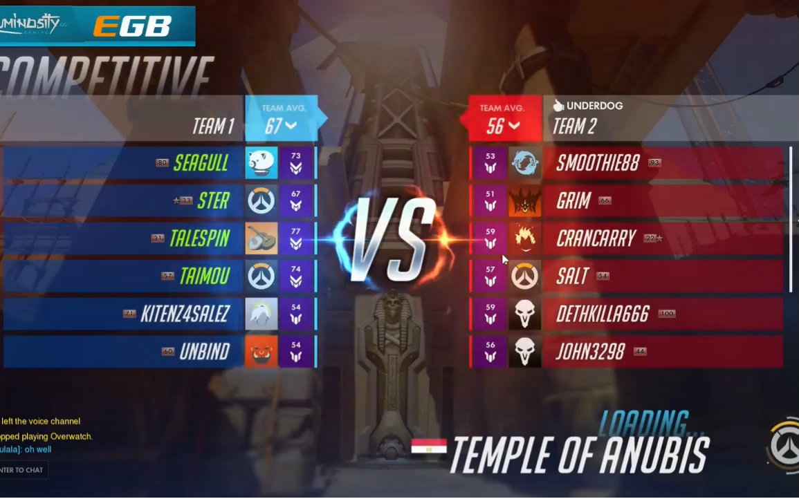 【NGA守望先锋区】排位赛 海鸥Seagull 死神阿