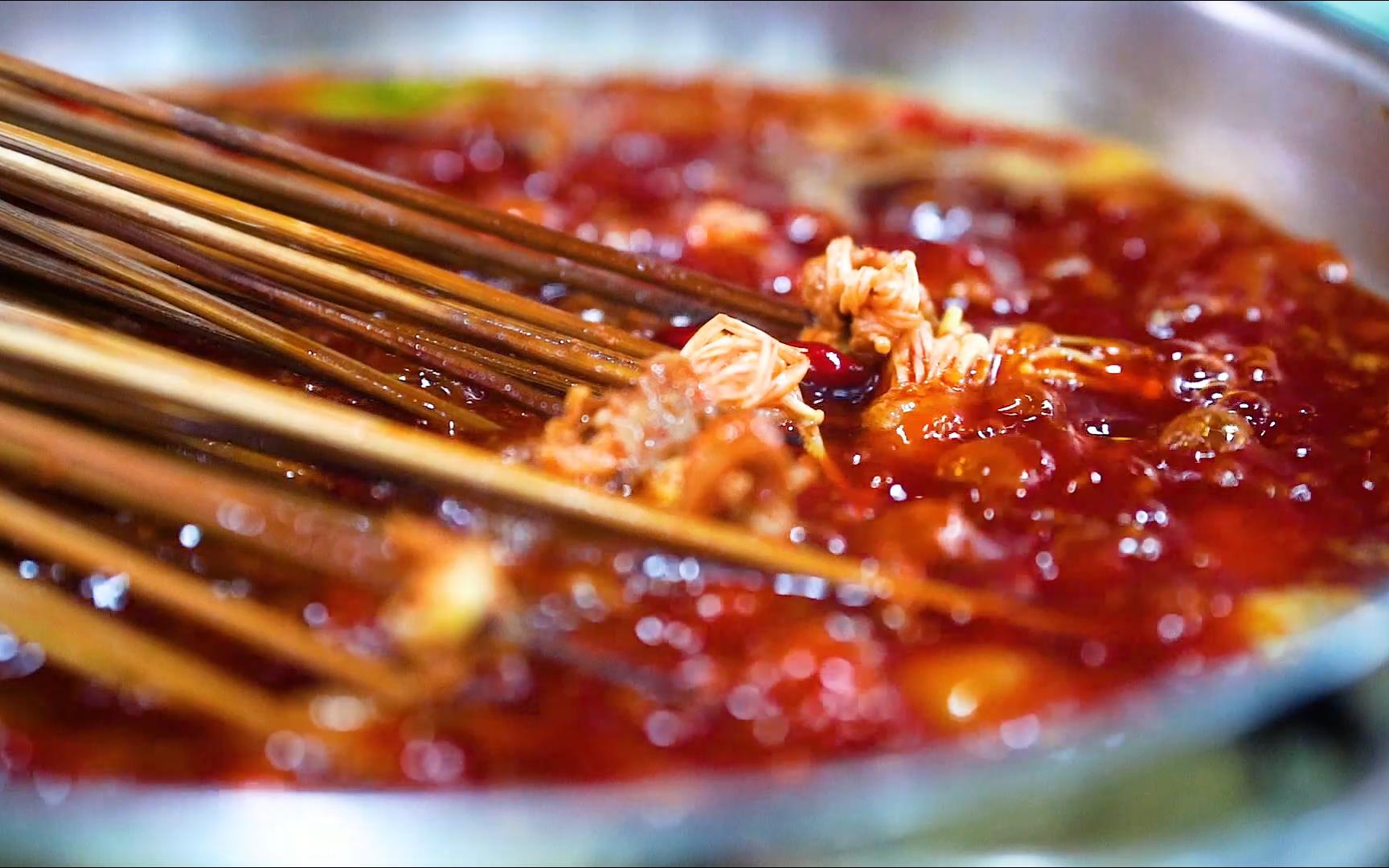 【空镜素材】红油串串香