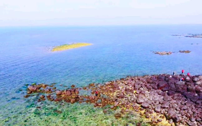 航拍海南--儋州龙门激浪