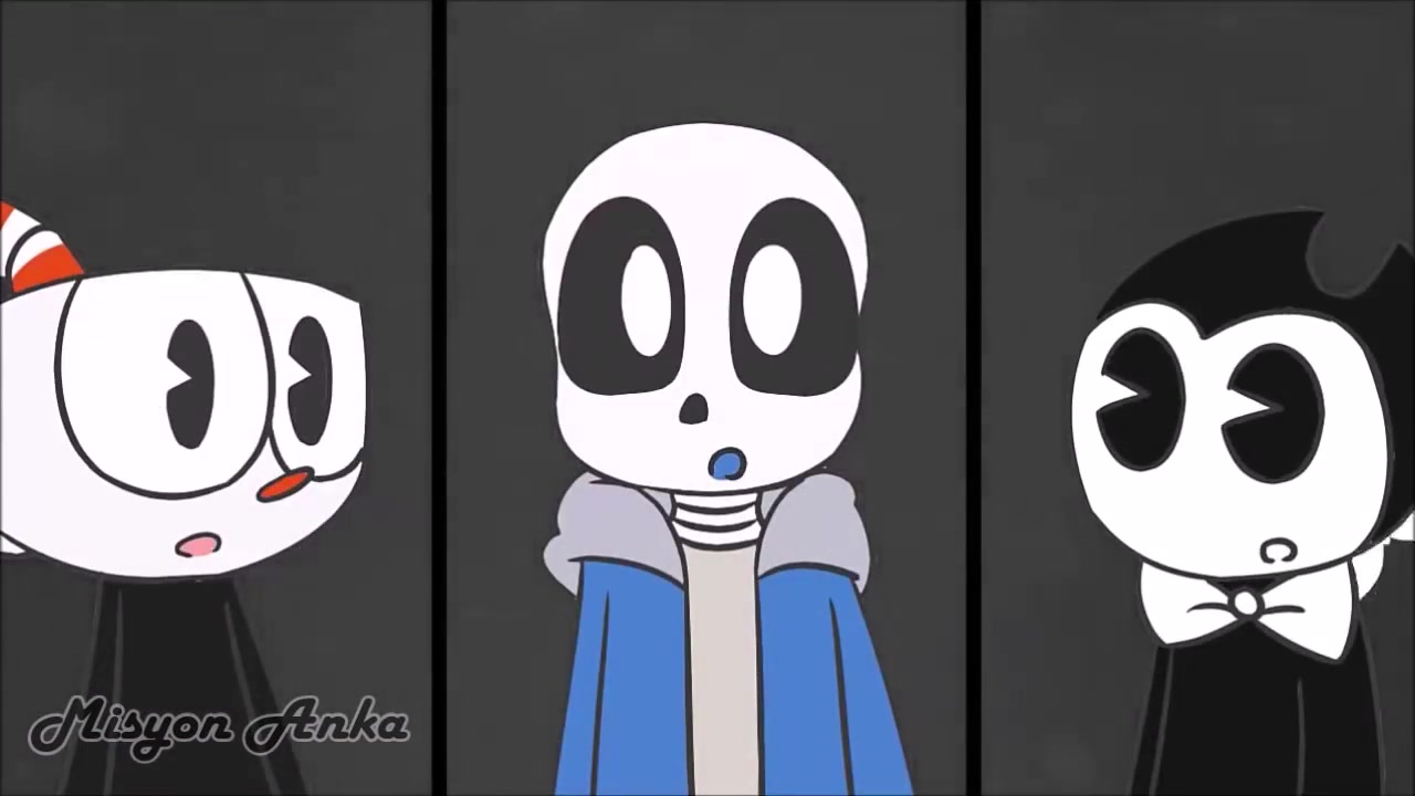 【undertale多厨向】here comes a thought【sans, bendy, cuphead】