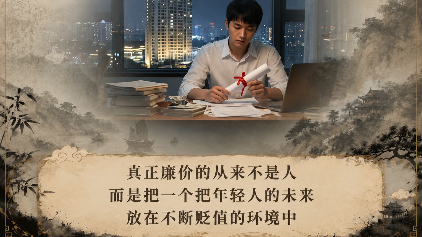 结合当下青年就业、生活现状聊聊年轻人面临的现实压力，聊聊学历内卷、职场竞争、住房成本等大众关心的社会议题，客观分析青年群体发展路上遇到的各类现实难题，一起理性探