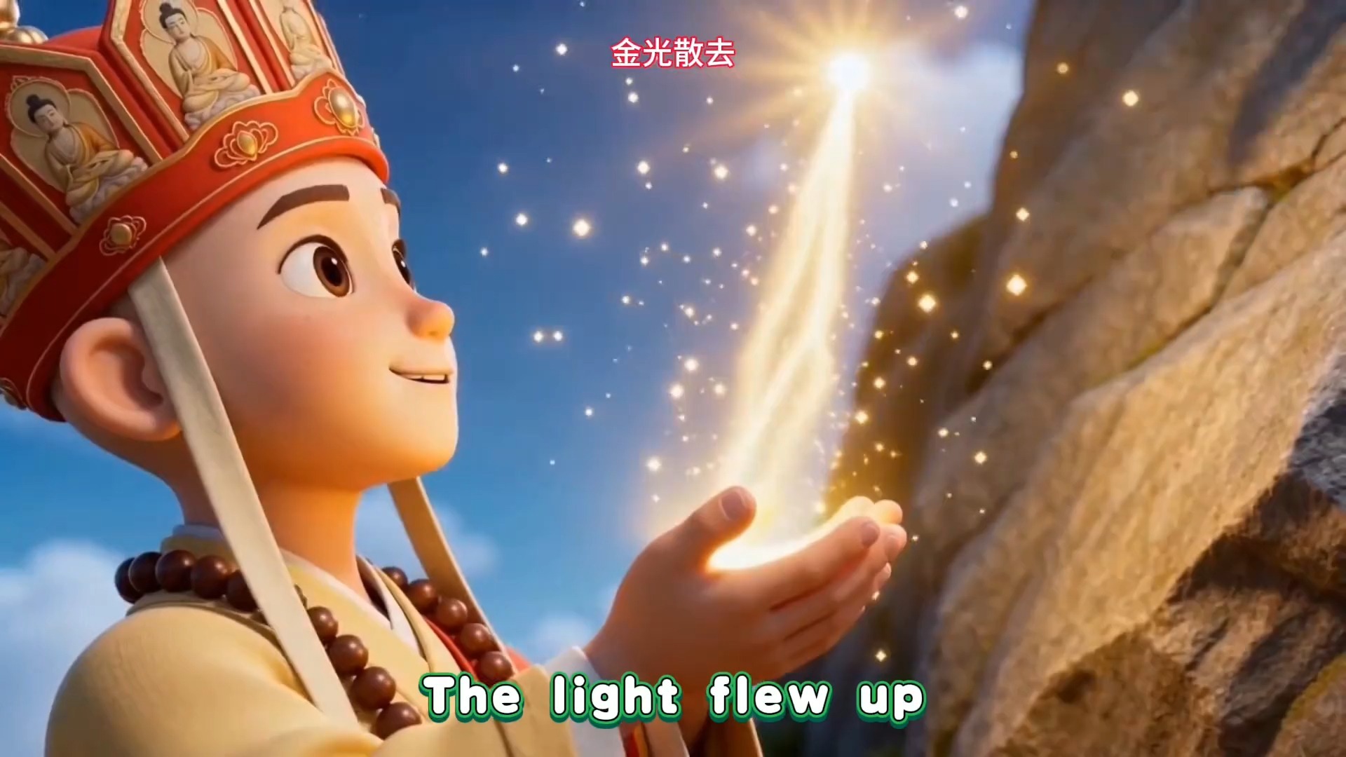 【英文磨耳朵】【西游记】第23集 AI动画片 英文版 中英文双语字幕