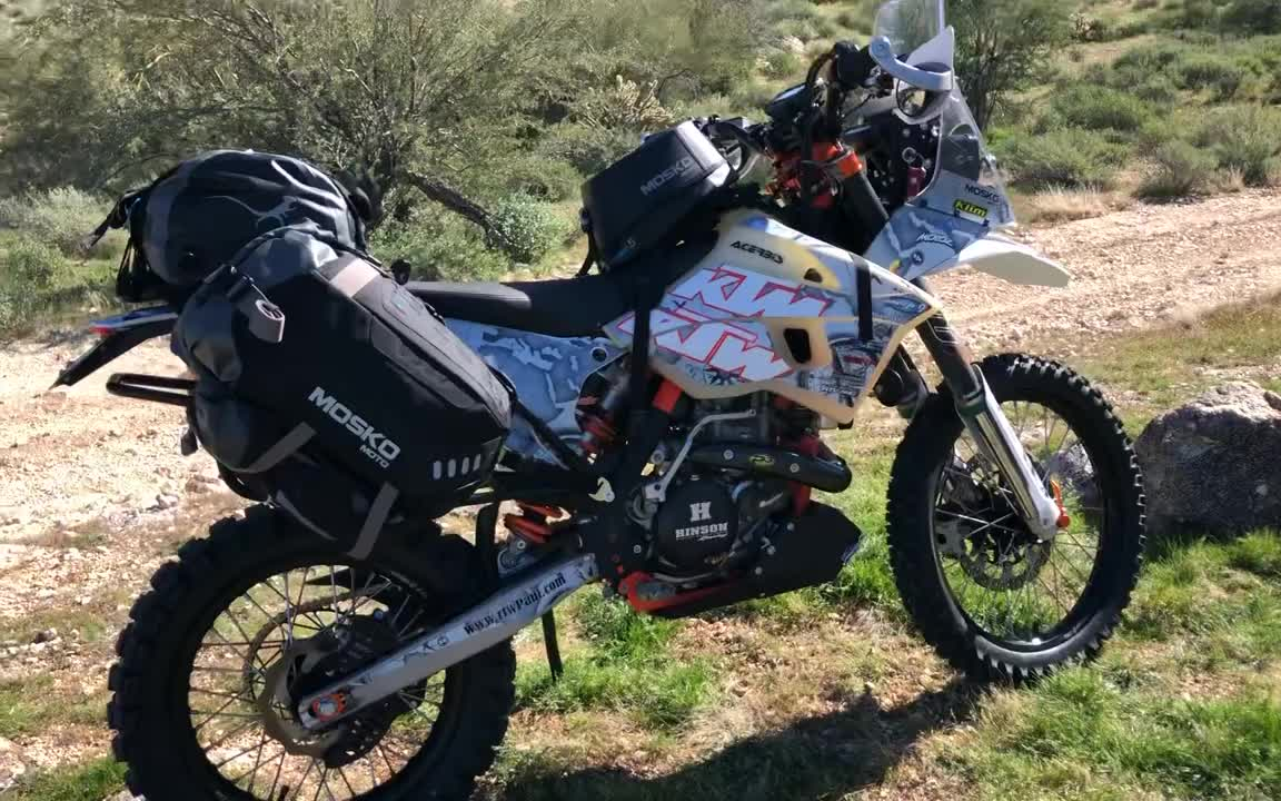 ktm500exc拉力版改装范例