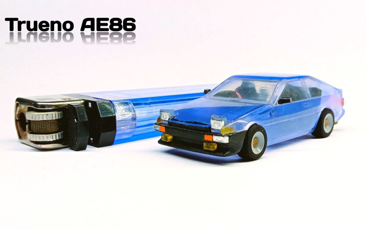 打火机大佬制作 丰田Toyota AE86 Trueno哔哩哔哩bilibili