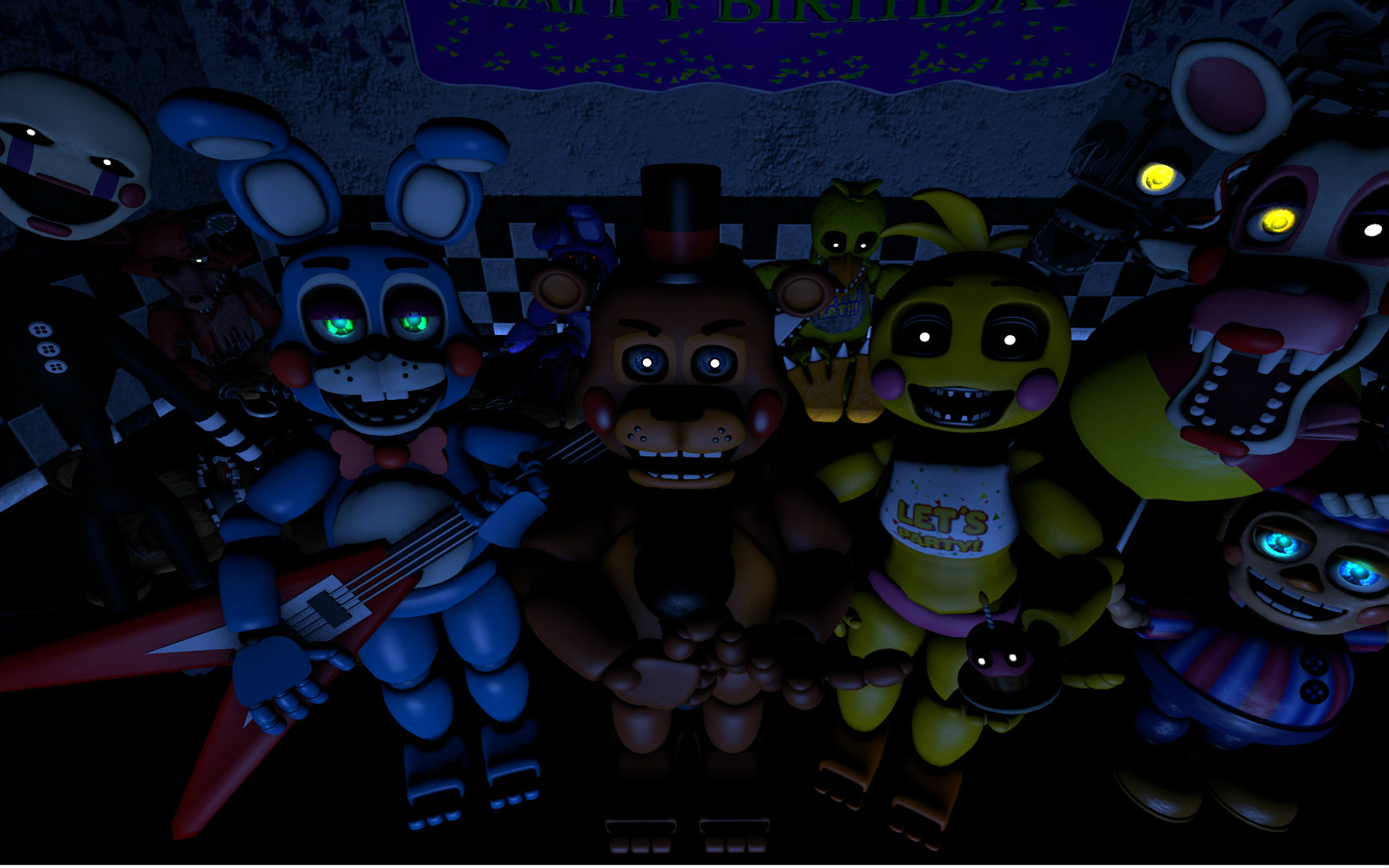 [自制][fnaf sfm]the drunken whaler