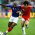 2006年友谊赛，法国3-1中国，西塞惨遭断腿,王赟怪异乌龙