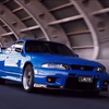 纪念勒芒比赛的限量版 GTR R33 LM Limited 稀有冠军蓝车漆