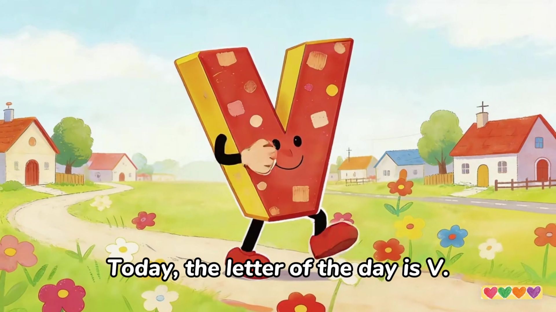 The letter of the day - Vv