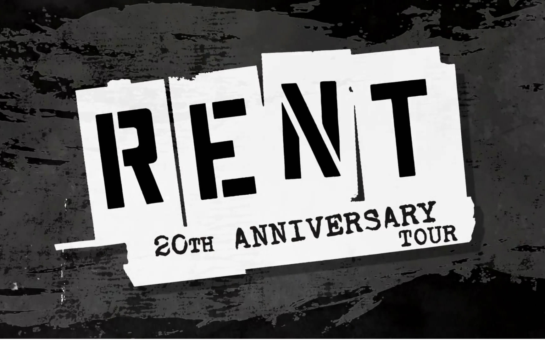 【rent】音乐剧 rent 20th anniversary tour宣传映像