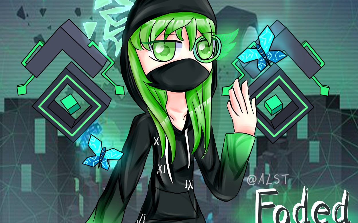 【板绘/滚动的天空】faded-alan walker