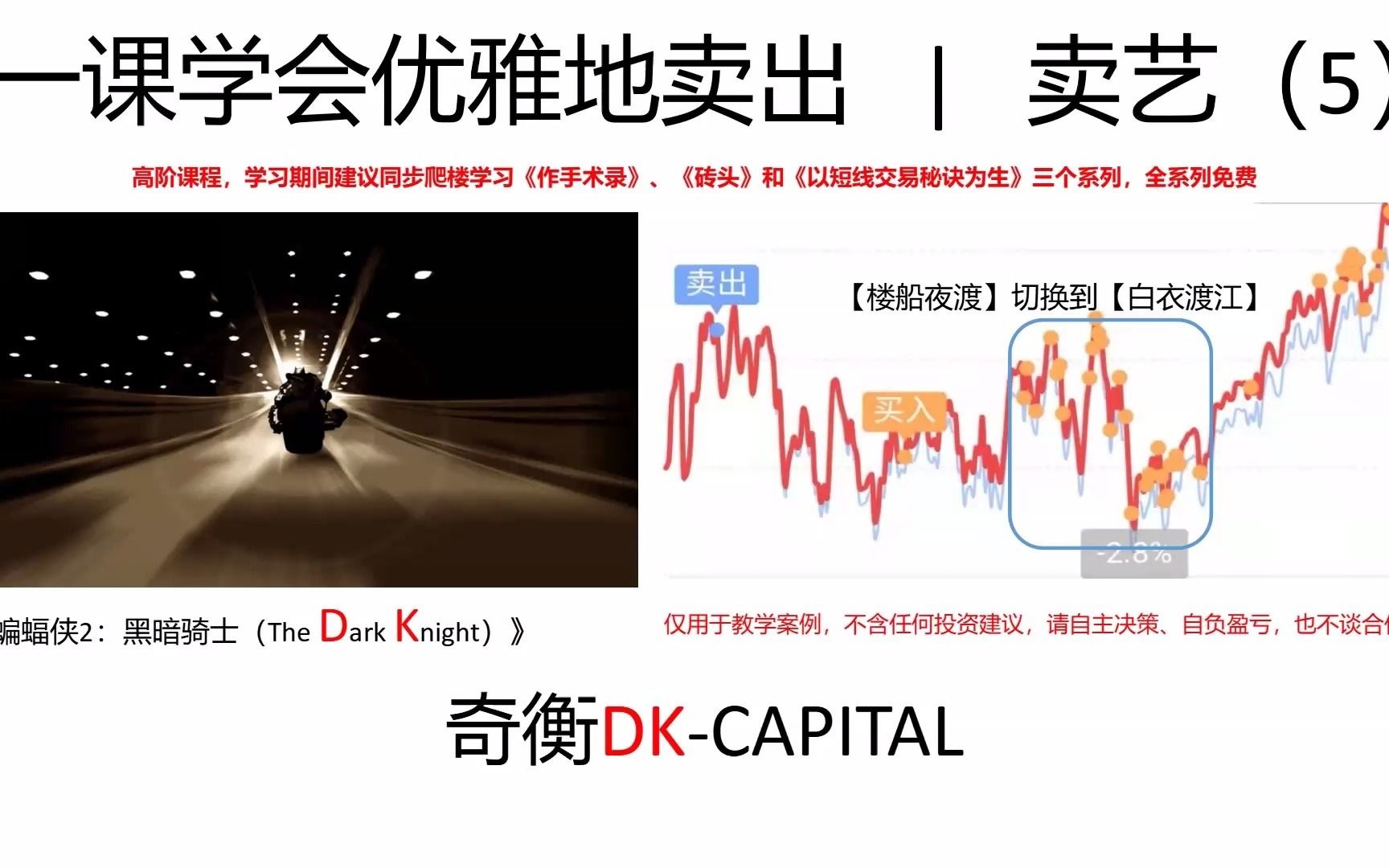 第五课 一课学会优雅地卖出