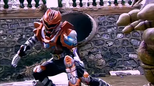 铠甲勇士第一季 第15集 风鹰侠战斗片段 修改版