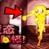 废弃大楼里遇到个奇怪的黄色人偶，看到它赶快跑！