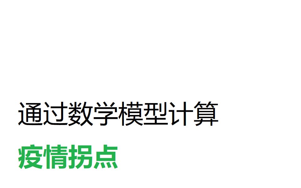 通过数学模型计算疫情拐点哔哩哔哩bilibili