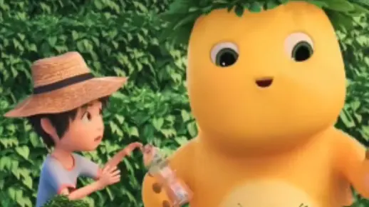 奶龙表演龙戏水