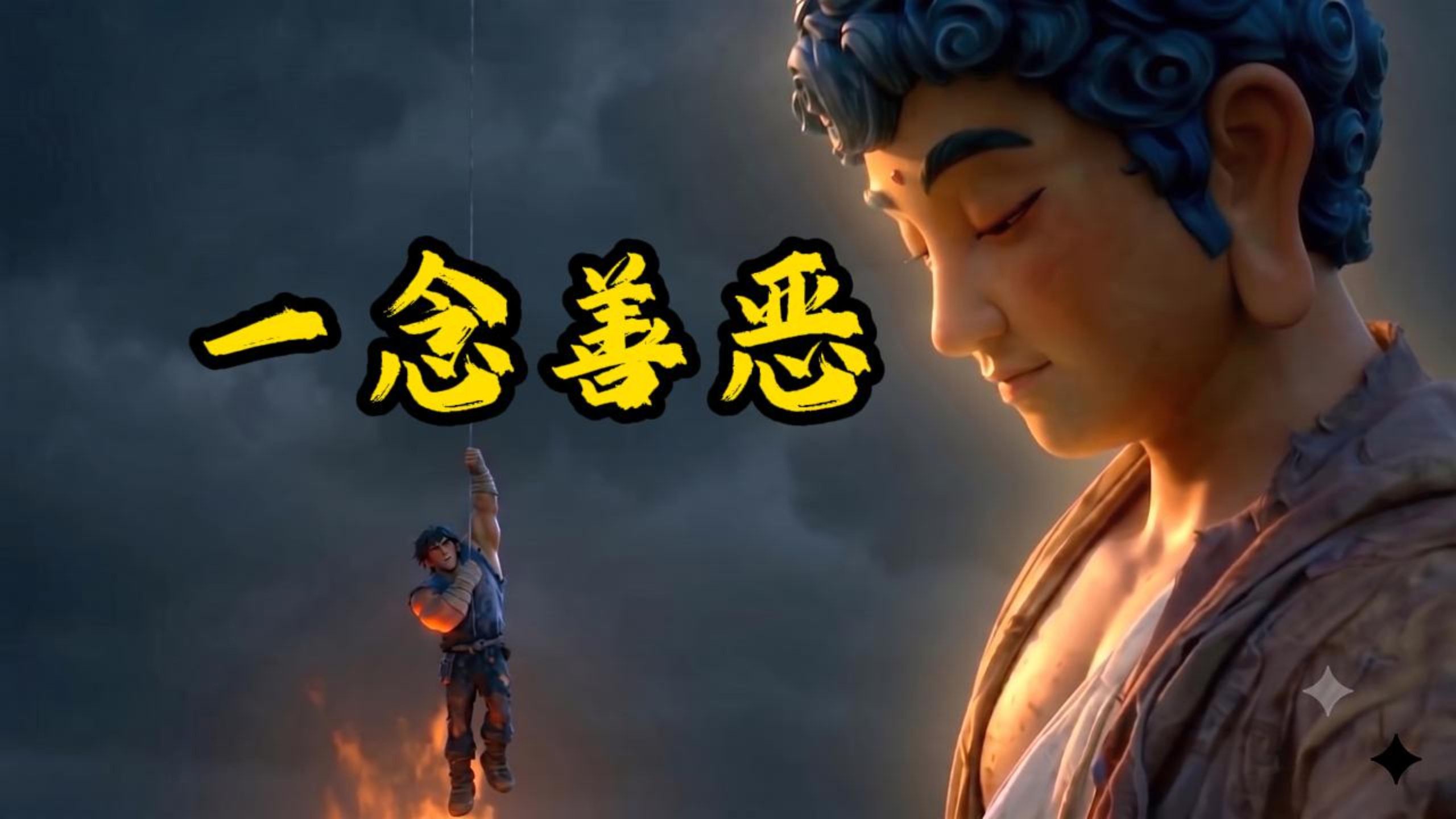 一念善恶 - 改编自芥川龙之介《蜘蛛之丝》
