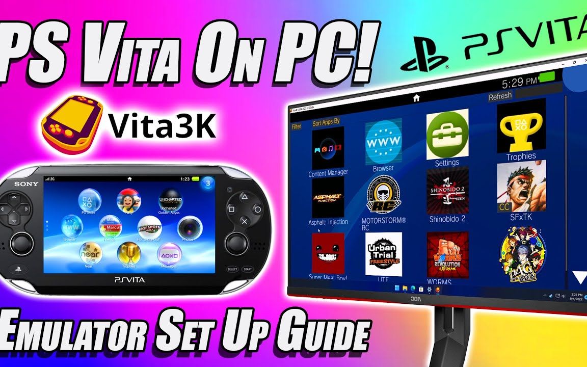 如何在Steam Deck上运行PS Vita模拟器Vita3K教程_单机游戏热门视频