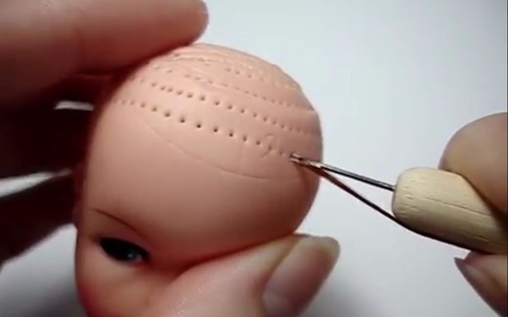 【手工】娃娃植发