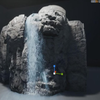 【UE4】瀑布游戏特效工作流程制作教程(中英双字