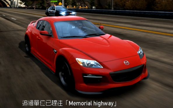 红色魅影警车大战极品飞车14马自达rx8mazdarx8多人竞速转子引擎革命