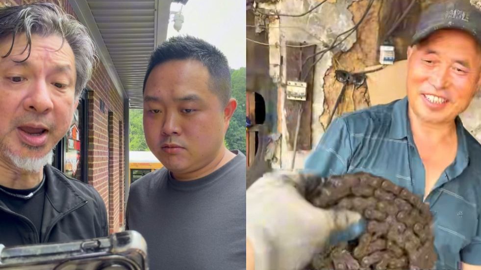 都在喊狗哥看余师傅锻刀？！！这不就来了吗