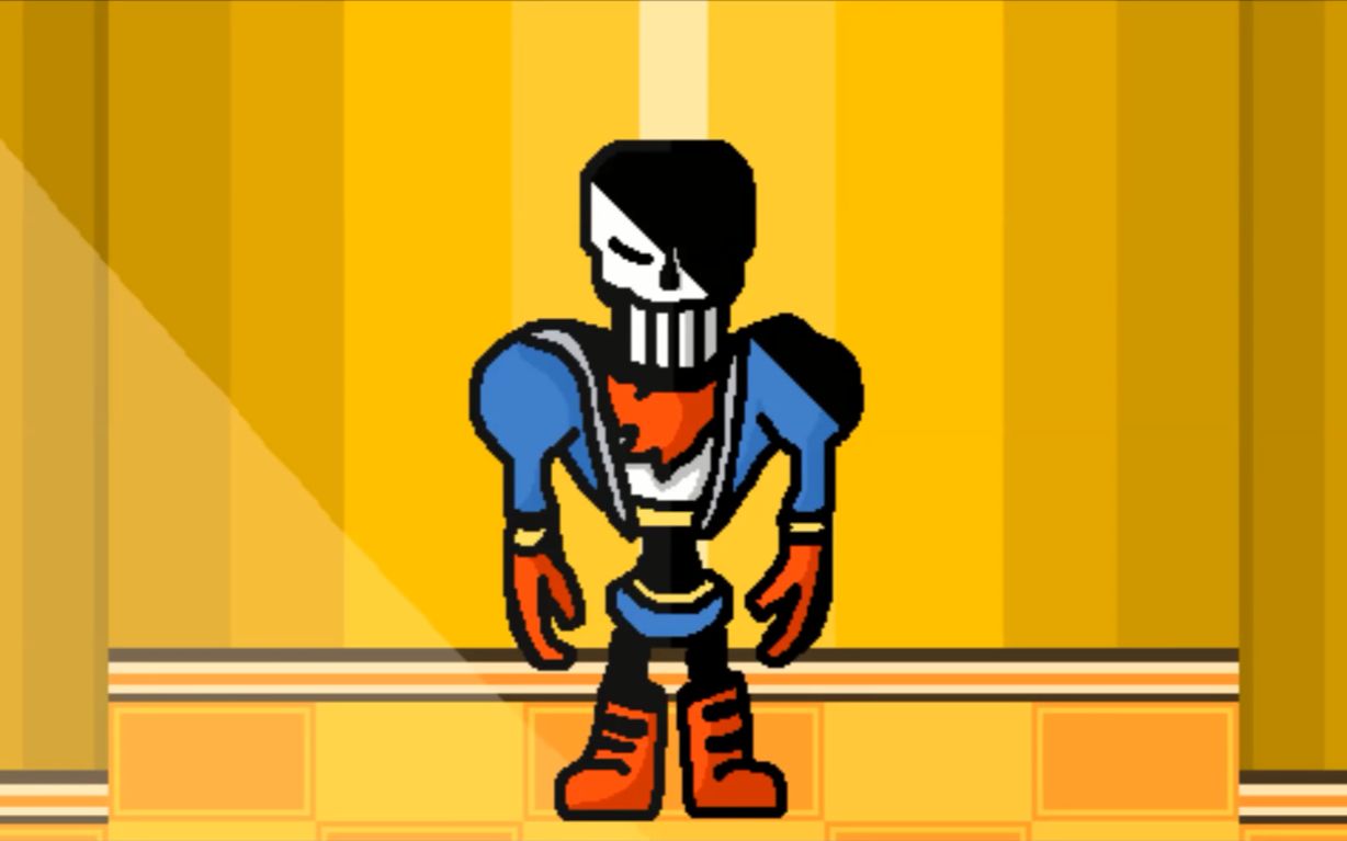 【undertale】传说之下-动画papyrus ge disbelief(搬运)