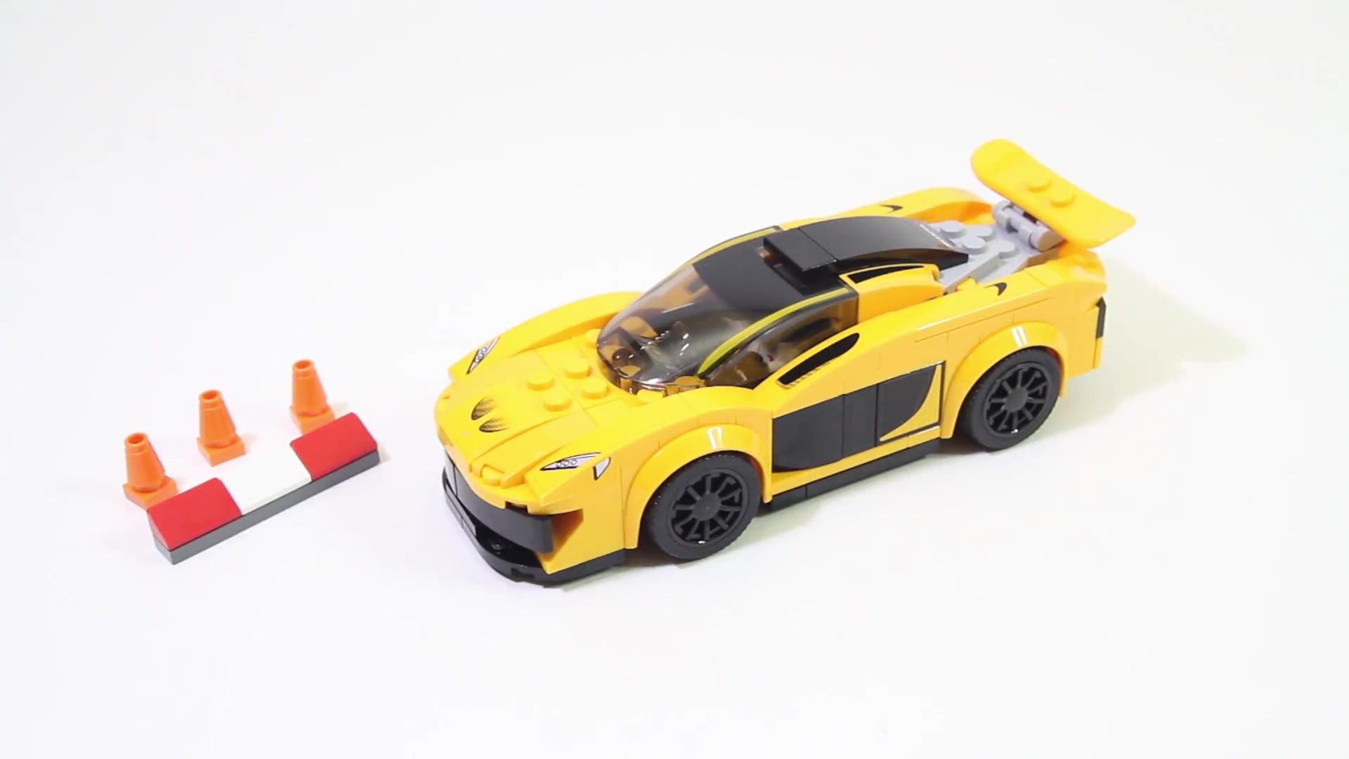 乐高legospeedchampions速度冠军系列75909mclarenp1legospeedbuild