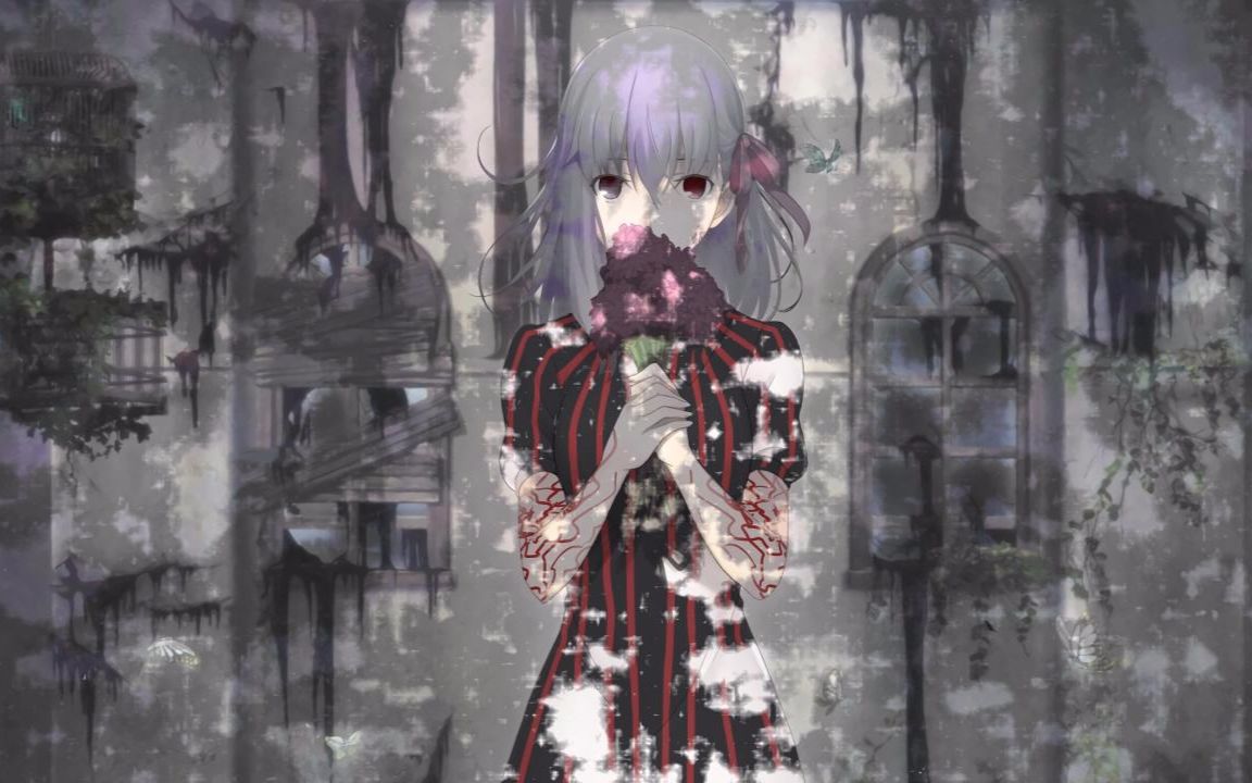 fate超清壁纸 间桐樱,fate超清壁纸间桐樱 fatestaynightheavensfeel间桐樱黑化的样子剧场