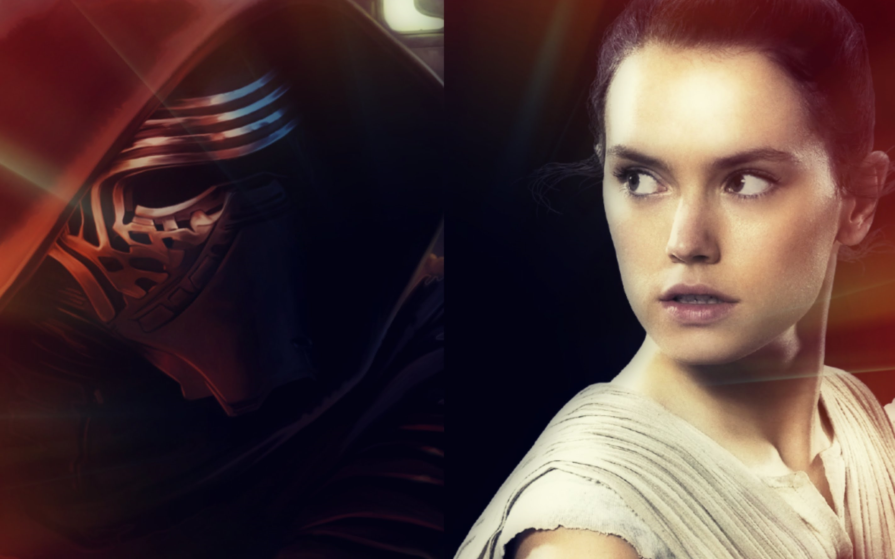 kylo ren x rey same eyes, different people ( anakinobiwan)