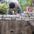 印度尼西亚泥瓦匠的砌墙视频